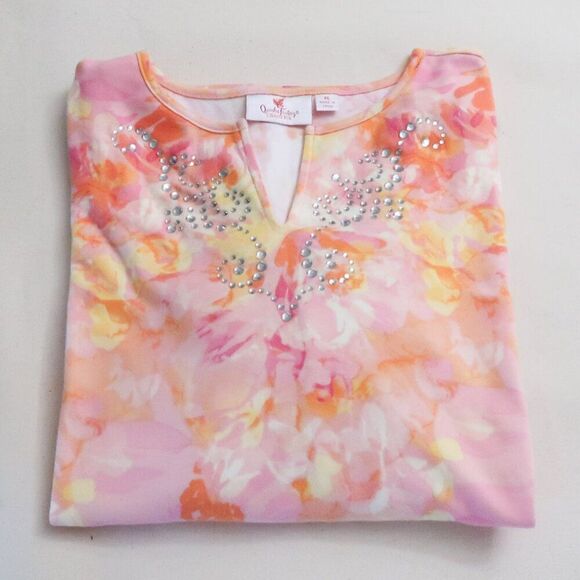 Quacker Factory Shirt Size XL - Picture 4 of 8